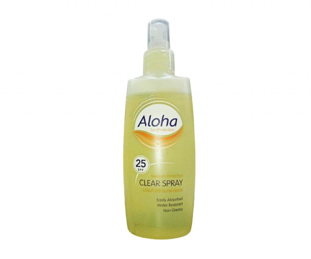 Aloha Sun Spf25 Clear Spray 200 Ml