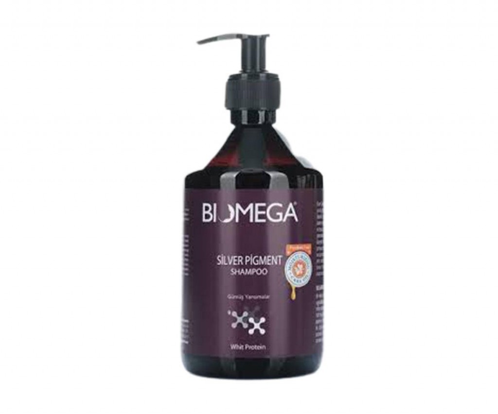 Biomega Silver Pigment Şampuan 500 Ml