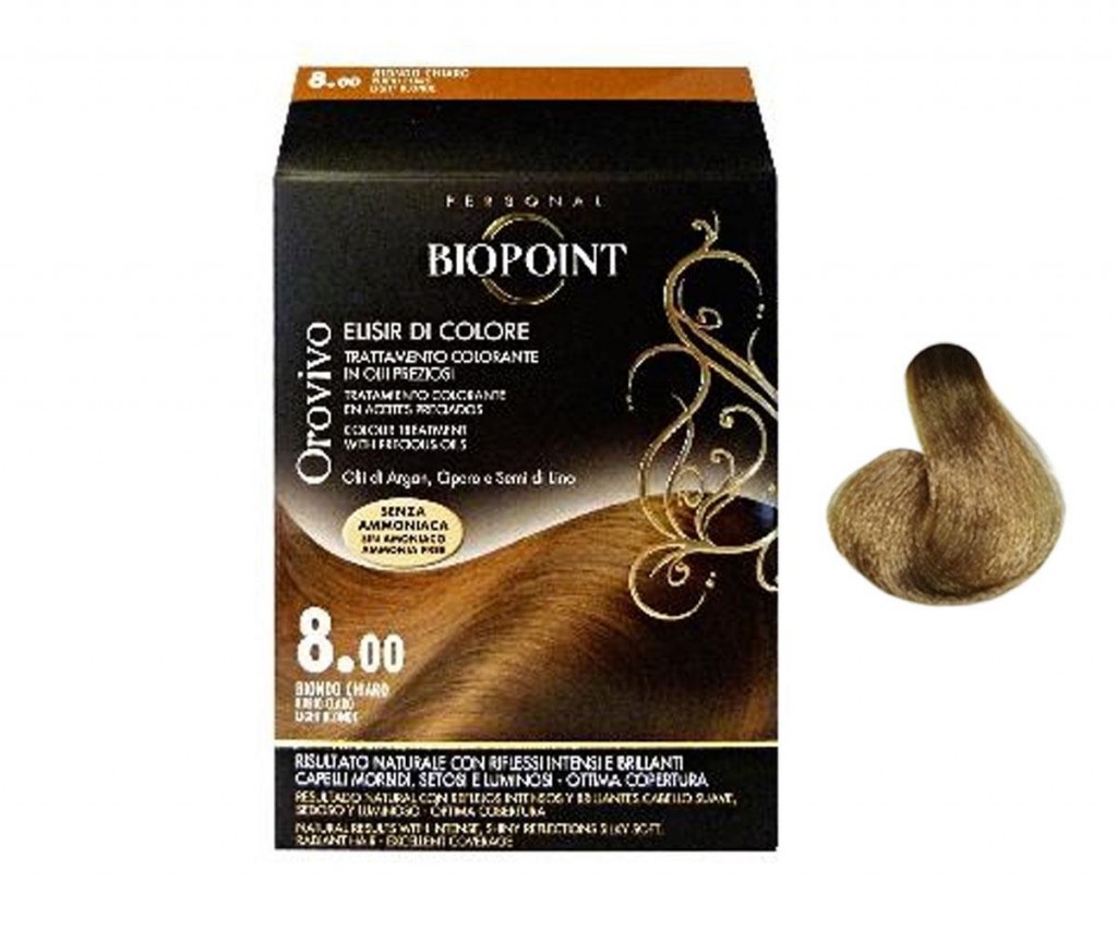Biopoint Orovivo Elisir Colore Saç Boyası 8.00- Koyu Sarı