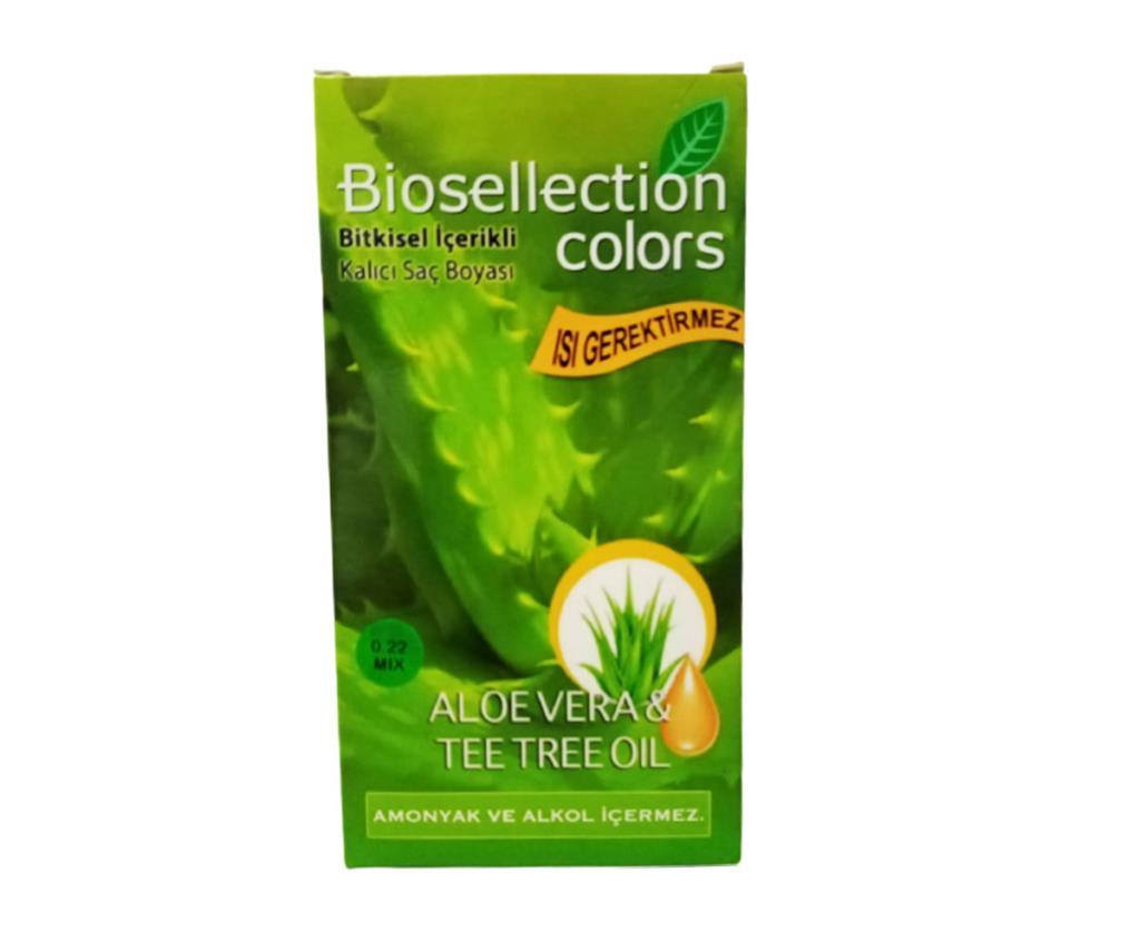Biosellection Bitkisel İçerikli Kalıcı Saç Boyası 0.22 - Mix