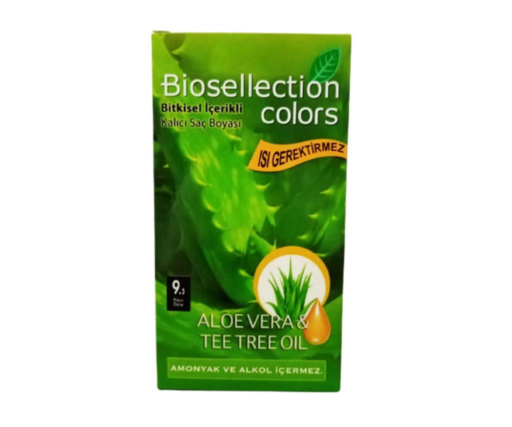 Biosellection Bitkisel İçerikli Kalıcı Saç Boyası 9.3 - Koyu Dore