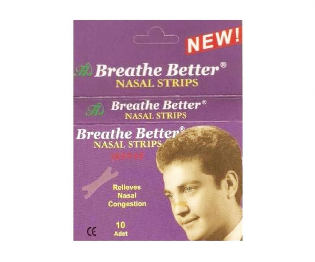 Breathe Better Nasal Strips Burun Bandı 10 Adet