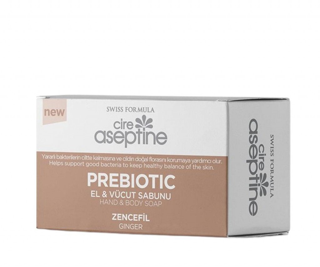 Cire Aceptine Cire Aseptine Prebiotic El Ve Vücut Sabunu 100 Gr- Zencefil