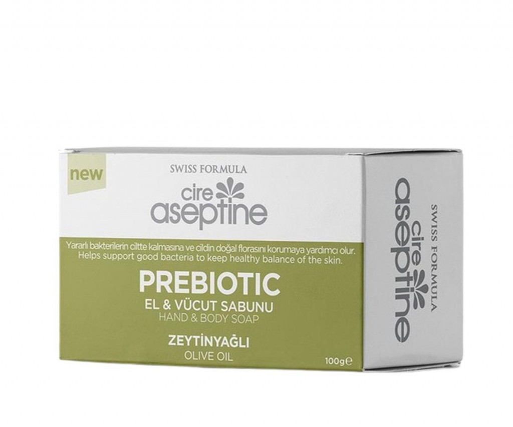 Cire Aseptine Prebiotic El Ve Vücut Sabunu 100 Gr- Zeytinyağlı