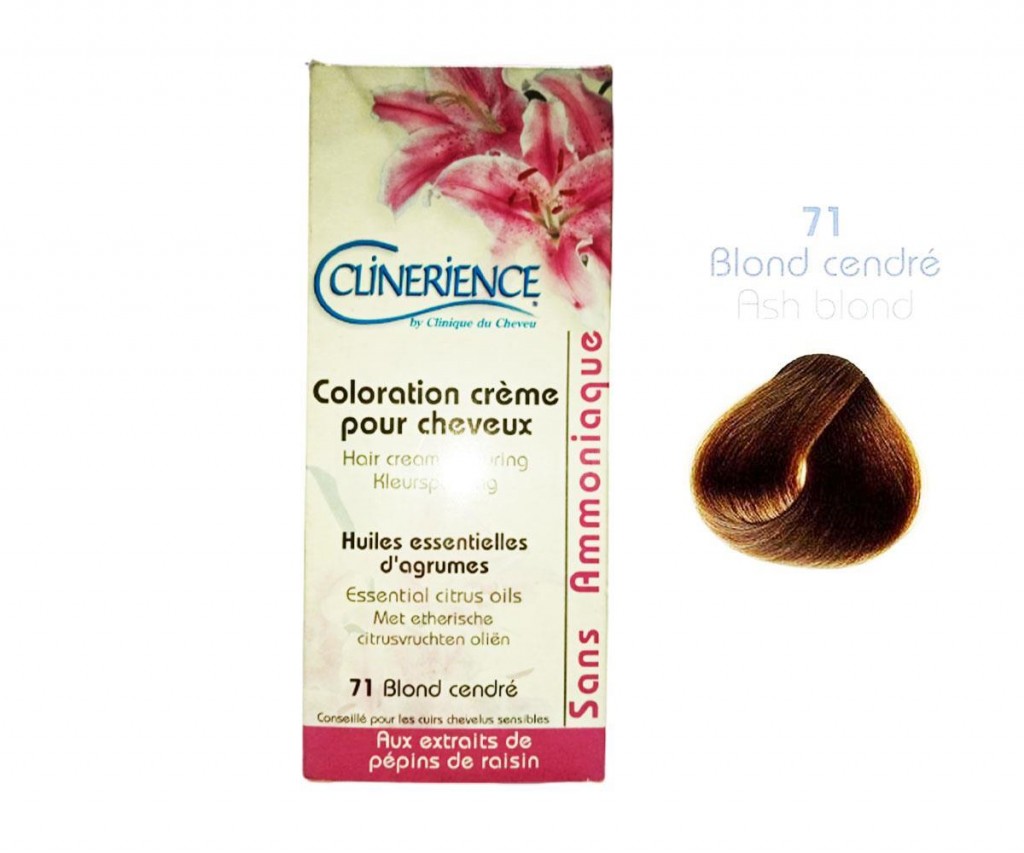 Clinerience Doğal Saç Boyası 71 - Kül Sarısı