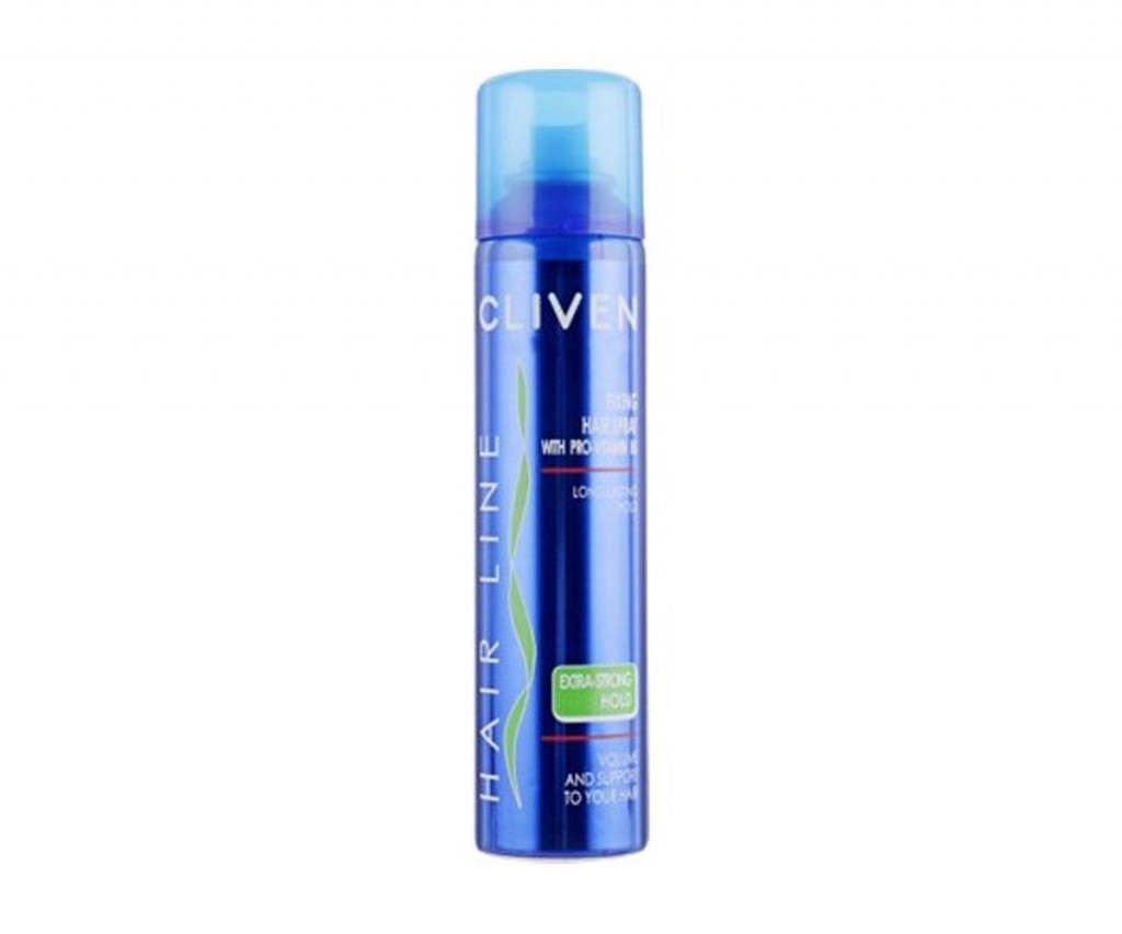 Cliven Hairspray Extra Strong Hold 250 Ml - Extra Güçlü Tutuş Saç Spreyi