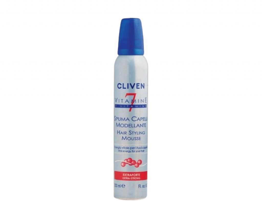 Cliven Natura 7 Vitaminli Saç Şekillendirici Köpük Ekstra Strong 200 Ml