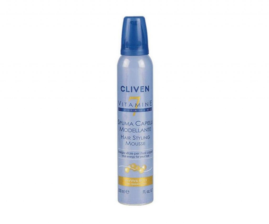 Cliven Natura 7 Vitaminli Şekillendirici Köpük Bukleli Saçlar 200 Ml