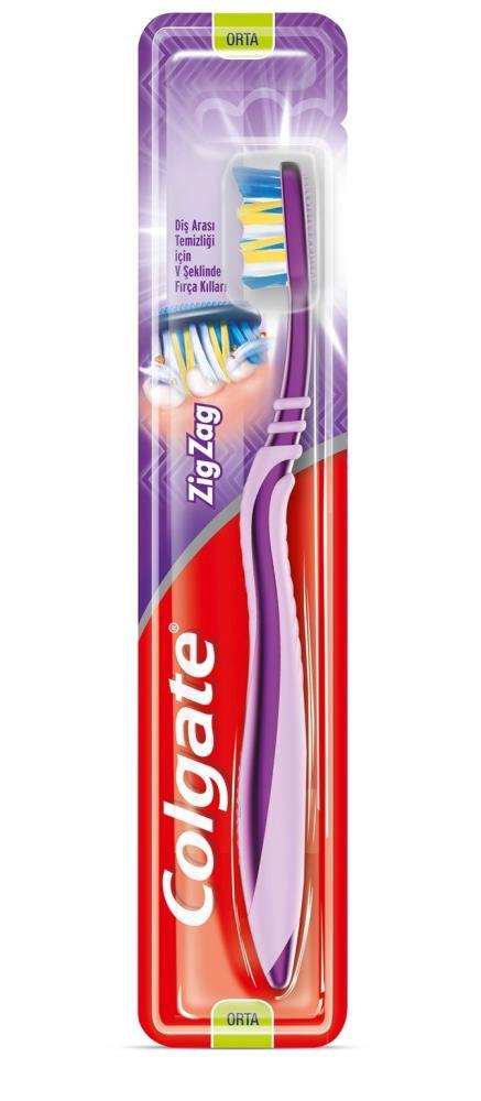 Colgate Zig Zag Diş Fırçası Orta Mor