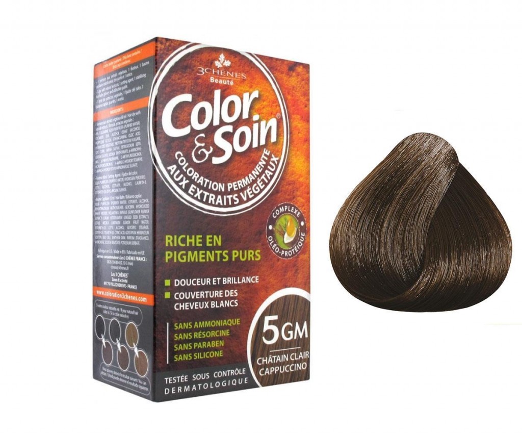 Color And Soin Saç Boyası 5Gm - Açık Kahverengi