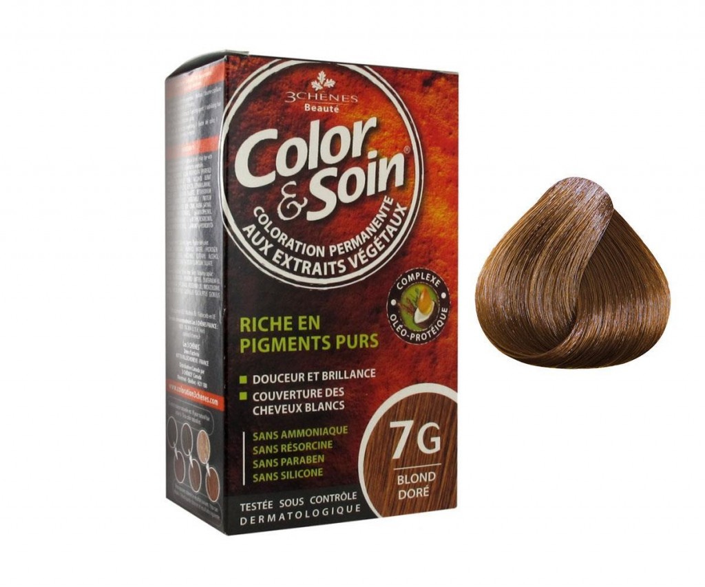 Color Soin Saç Boyası 7G - Altın Sarısı