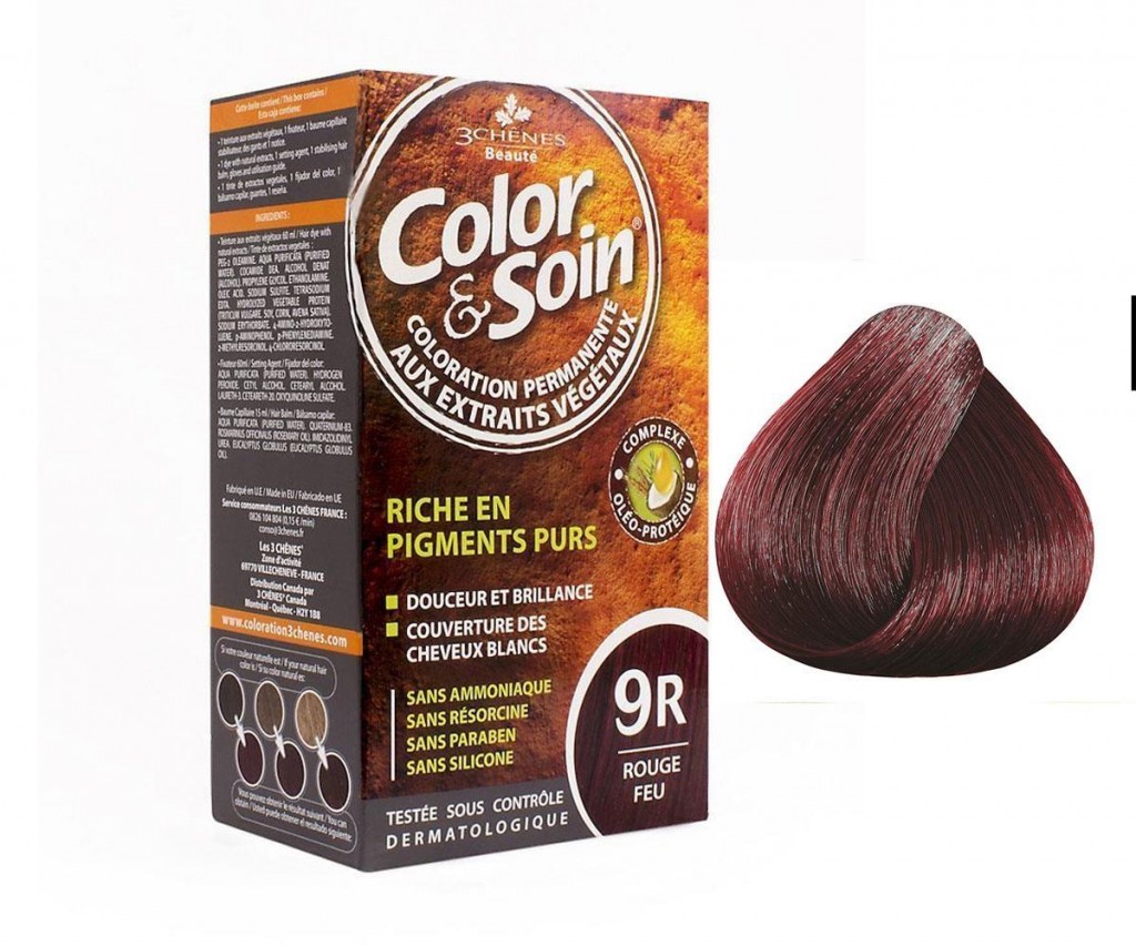 Color Soin Saç Boyası 9R - Ateş Kırmızı