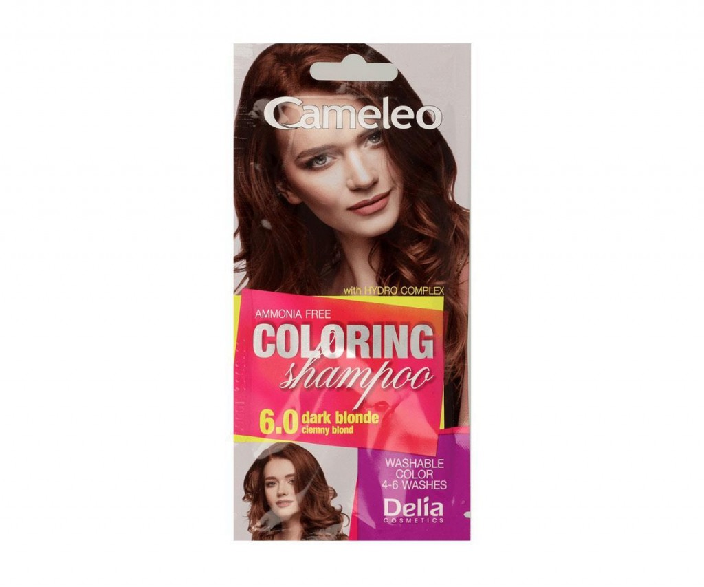 Delia Camelia Saç Renklendirici Şampuan Tek Kullanımlık 6.0 - Dark Blond