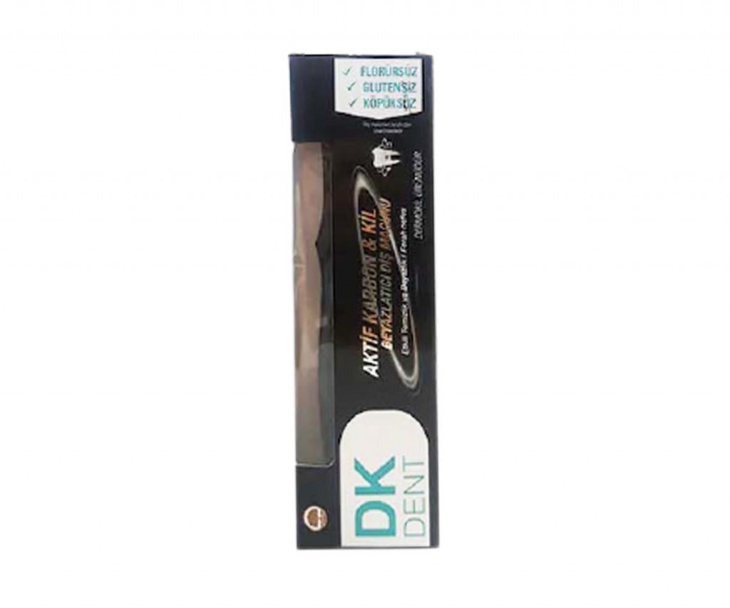 Dermokil Dk Dent Kil Ve Aktif Karbonlu Diş Macunu + Fırçalı 75 Ml