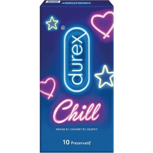 Durex Chill Prezervatif 10'Lu