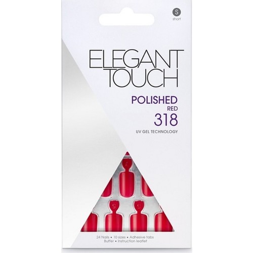 Elegant Touch Polıshed Naıls-Red 318