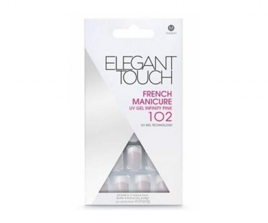 Elegant Touch Takma Tırnak 102 Pınk French