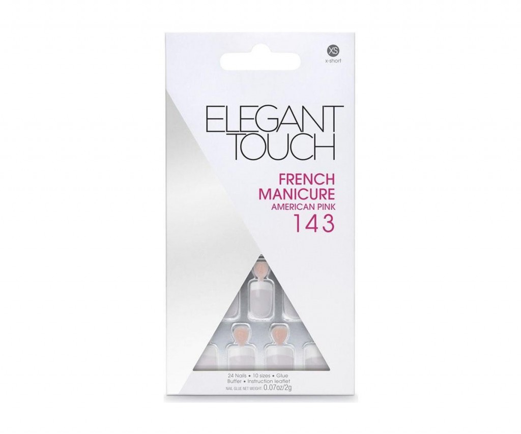 Elegant Touch Takma Tırnak 143 Pınk French Xs