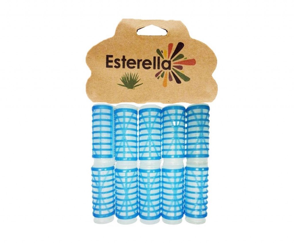 Esterella Isıtmalı Bigudi - Mavi