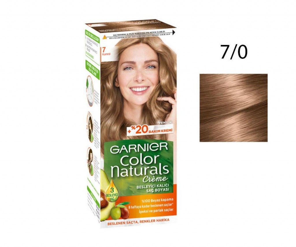 Garnier Color Naturals Saç Boyası 7/0 - Kumral
