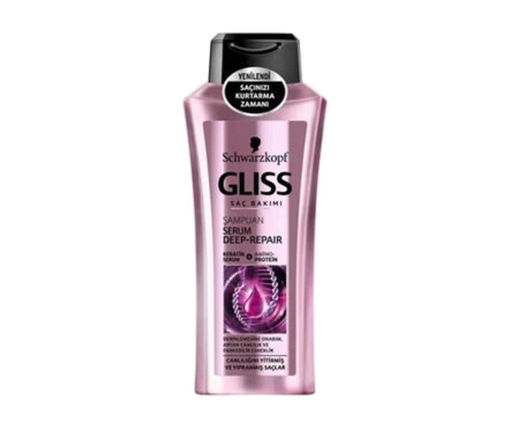 Gliss Serum Deep Repair Keratin İçerikli Saç Bakım Şampuanı 400 Ml