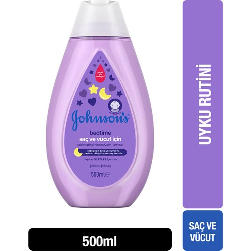 Johnson's Baby Bedtime Saç & Vücut Şampuanı 500 Ml