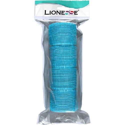 Lionesse Cırtlı Bigudi 1111 Mavi 4 Adet