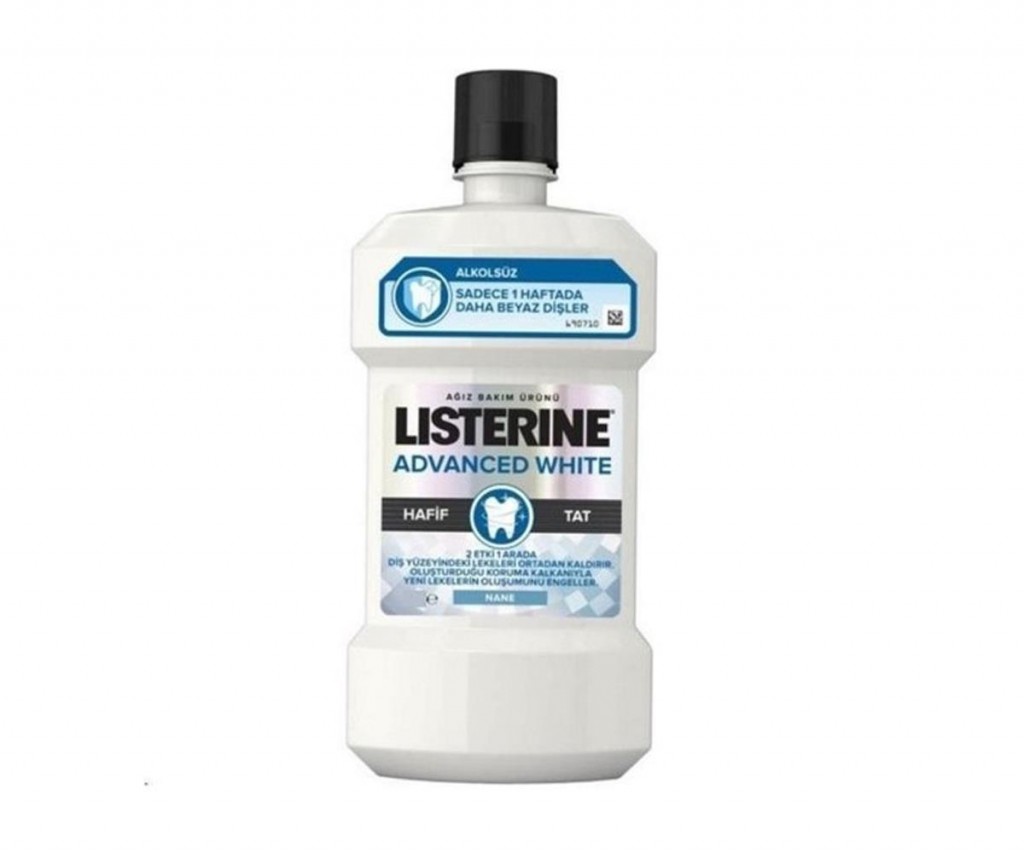 Listerine Advanced White Hafif Tat Agız Bakım Suyu 250 Ml