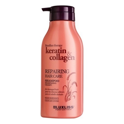 Luxliss Keratin Collagen Repairin Hair Care Shampoo 500 Ml