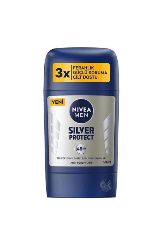 Men Erkek Stick Deodorant Silver Protect 50 Ml