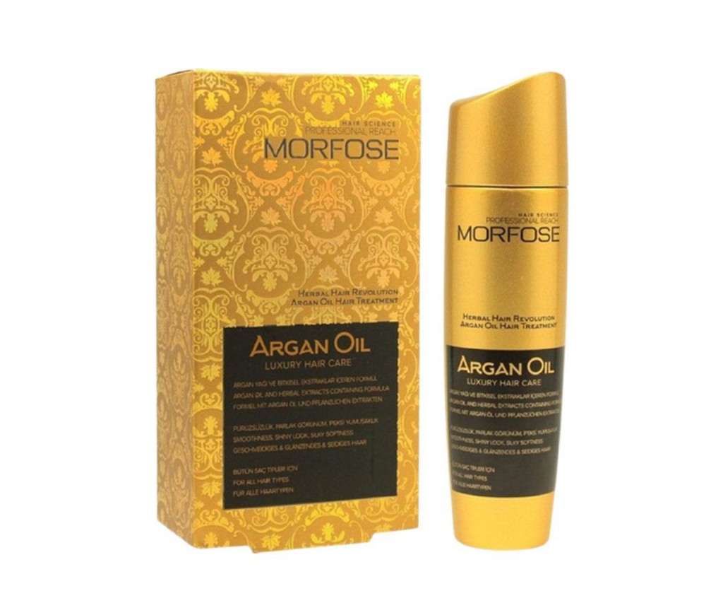 Morfose Argan Oil Luxury Hair Care-Saç Bakım Argan Yağı 100Ml