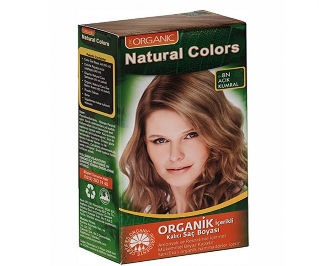 Natural Colors Açık Kumral Saç Boyası 8N-8682467000896