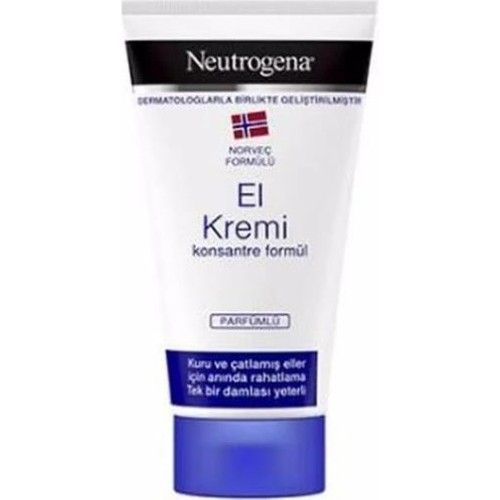 Neutrogena Konsantre Formül Parfümlü El Kremi 50 Ml