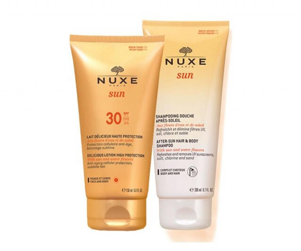Nuxe Güneş Koruyucu Yüz Ve Vücut Sütü Spf30 150 Ml + Güneş Sonrası Nemlendirici Şampuan