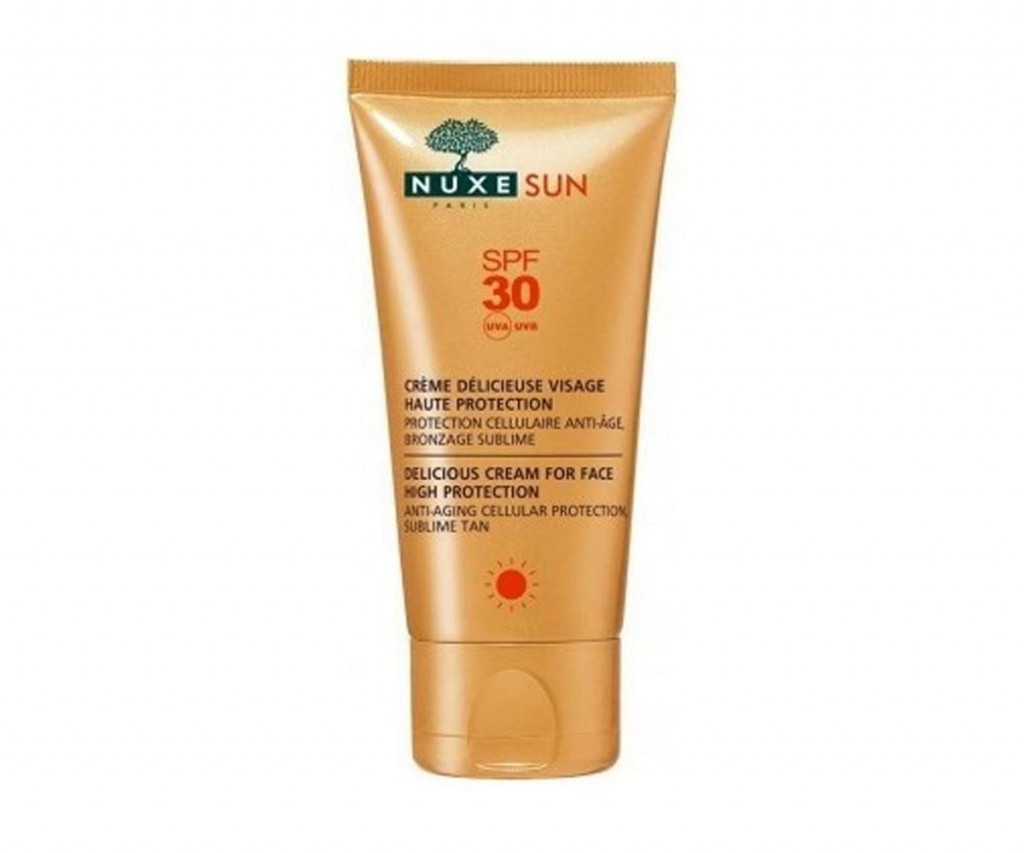 Nuxe Sun - Creme Delicieuse Visage Haute Protection Spf30 50Ml - Güneş Koruyucu Yüz Kremi