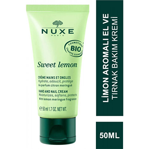 Nuxe Sweet Lemon Hand & Nail Cream 50 Ml