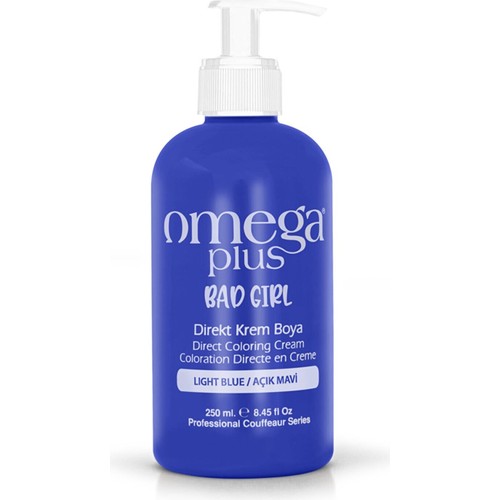 Omega Plus Açık Mavi Saç Boyası 8681807042046