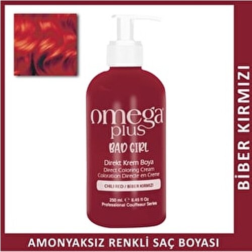 Omega Plus Biber Kırmızı Saç Boyası