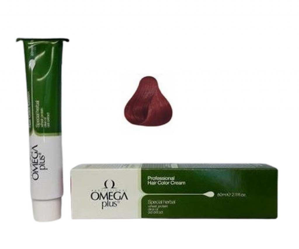 Omega Plus Color Professional Hair Color Cream 60 Ml 55/46 Yakut Kızılı