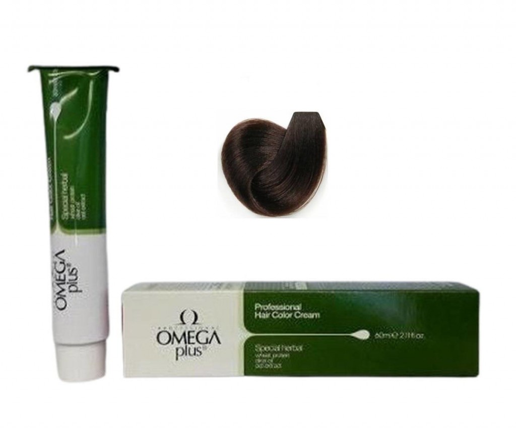Omega Plus Color Professional Hair Color Cream 60 Ml 6/0 Koyu Kahve