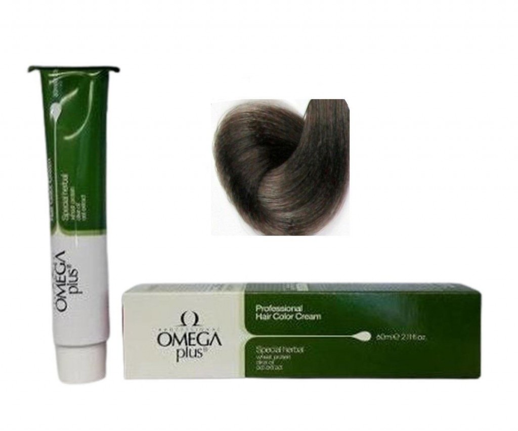 Omega Plus Color Professional Hair Color Cream 60 Ml 6/1 Koyu Küllü Kumral