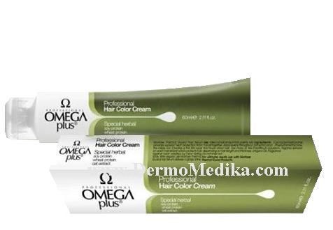 Omega Plus Color Professional Hair Color Cream 60 Ml 6/11 Yoğun Küllü Koyu Kumral
