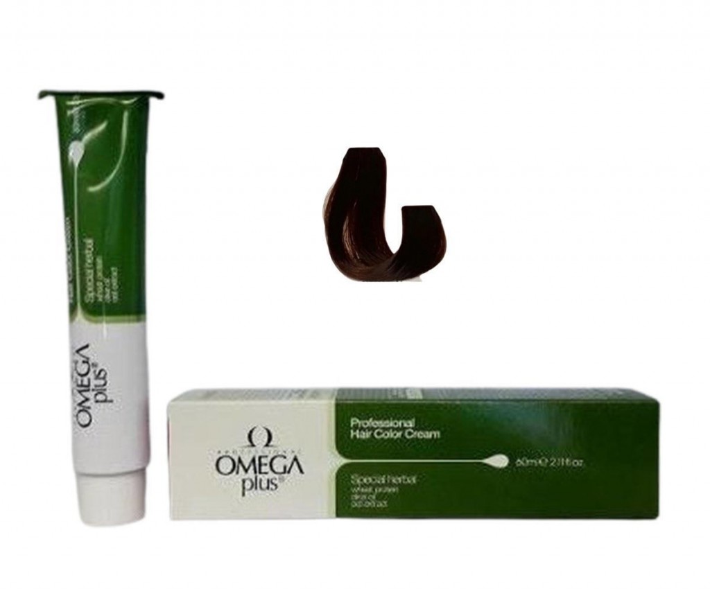 Omega Plus Color Professional Hair Color Cream 60 Ml 6/37 Bronz Kahve