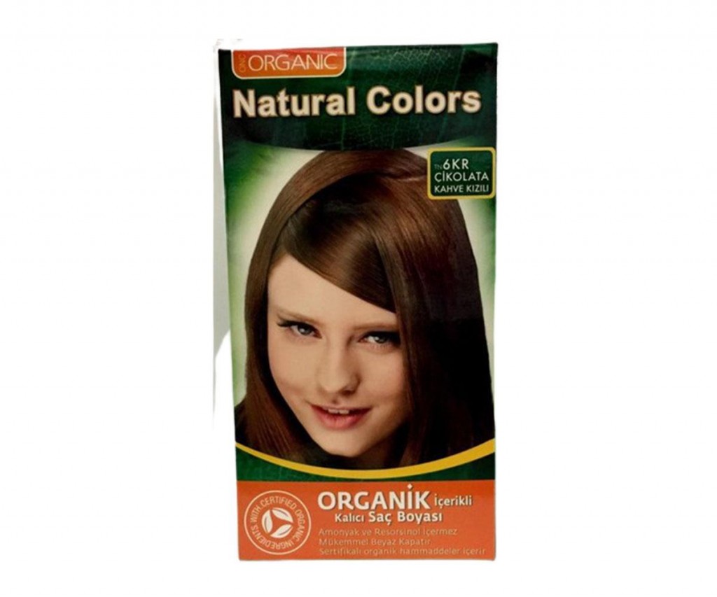 Organıc Natural Colors Saç Boyası 6Kr Çikolata Kahve
