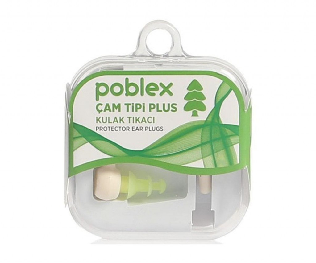 Poblex Çam Tipi Plus Kulak Tıkacı