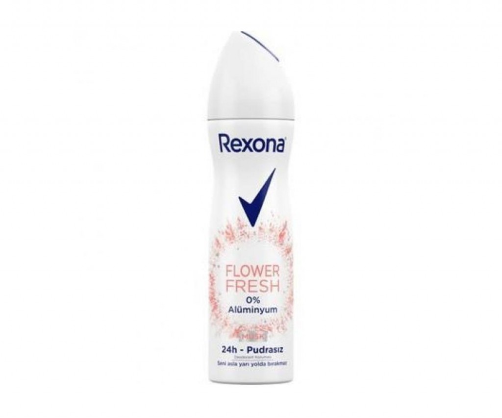 Rexona Flower Fresh Deo Spray 150Ml - Pudrasız