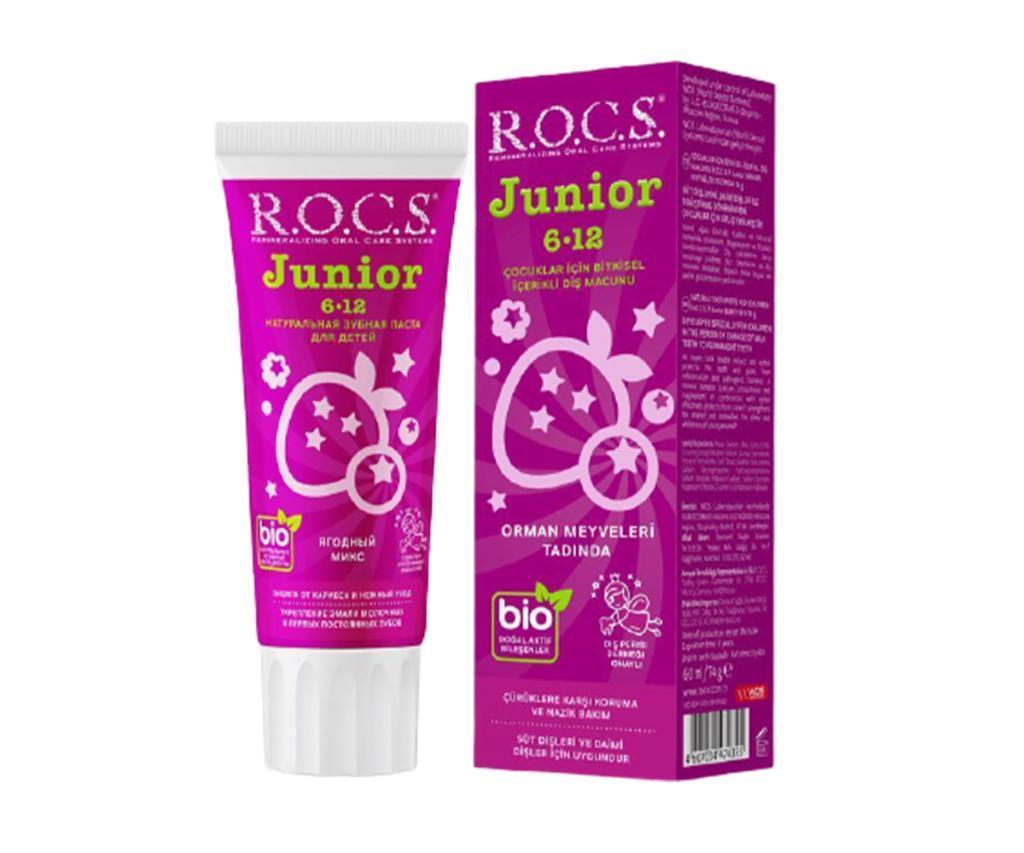Rocs Junior 6-12 Yaş Diş Macunu - Orman Meyveleri Tadında 60 Ml