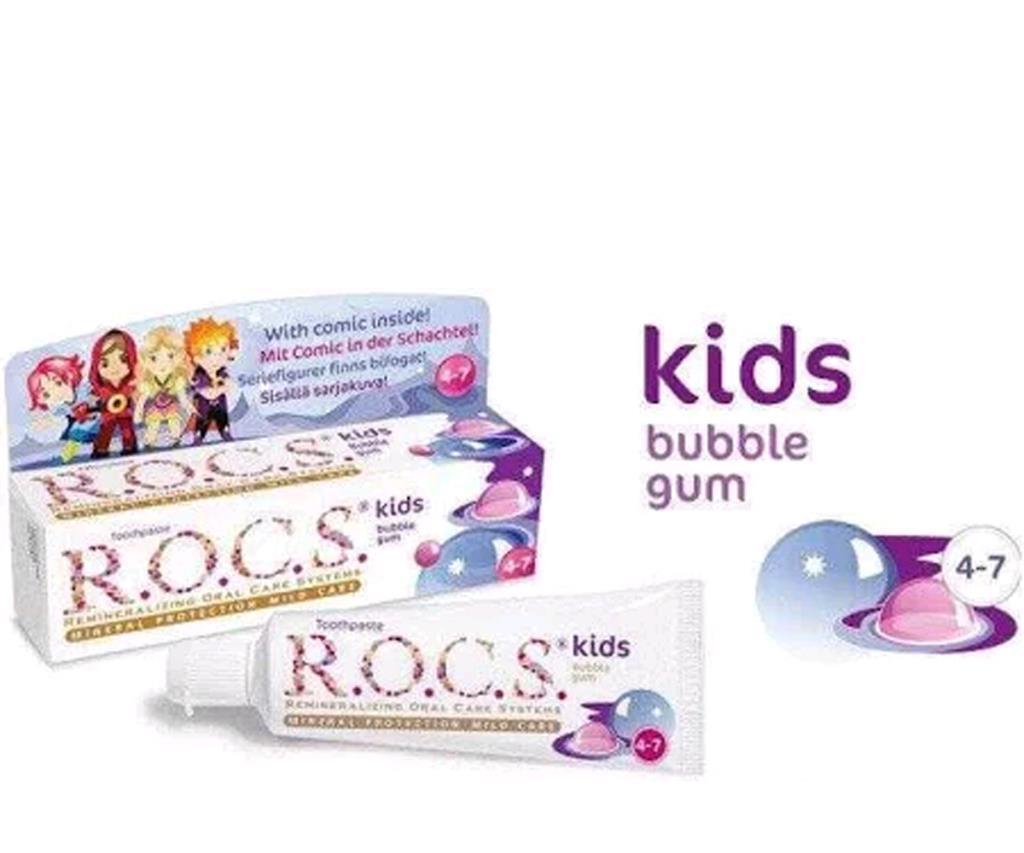 Rocs Kids 4-7 Yaş Arası Diş Macunu