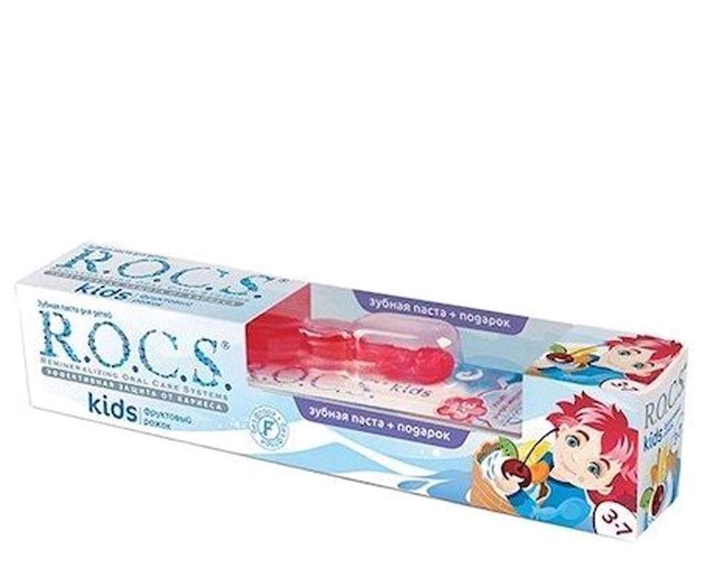 Rocs Kıds Diş İfırçası+Macun Promo Set