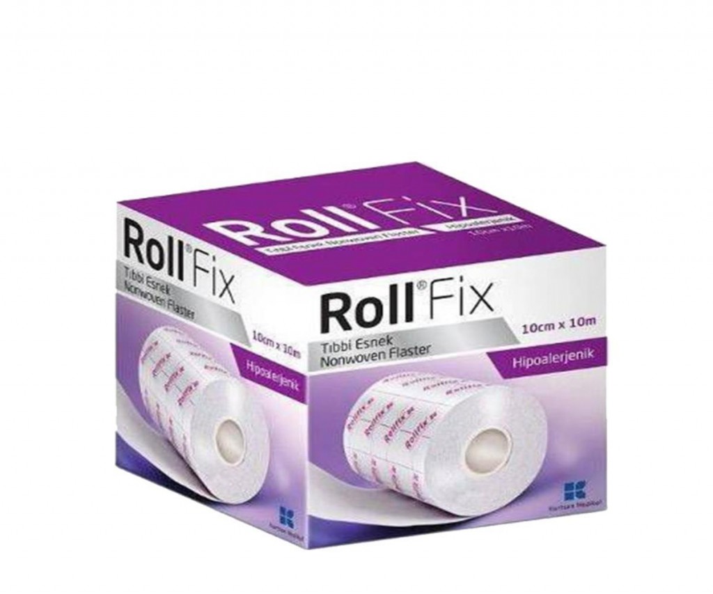 Roll Fix Esnek Tıbbi Flaster 10 Cm X 10 M